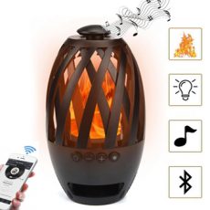 FLAME HARMONY – BLUETOOTH HANGSZÓRÓ, HANGULATVILÁGÍTÁSSAL