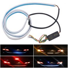 Autó tuning – Hátsó LED kijelző szalag, 4 féle szín